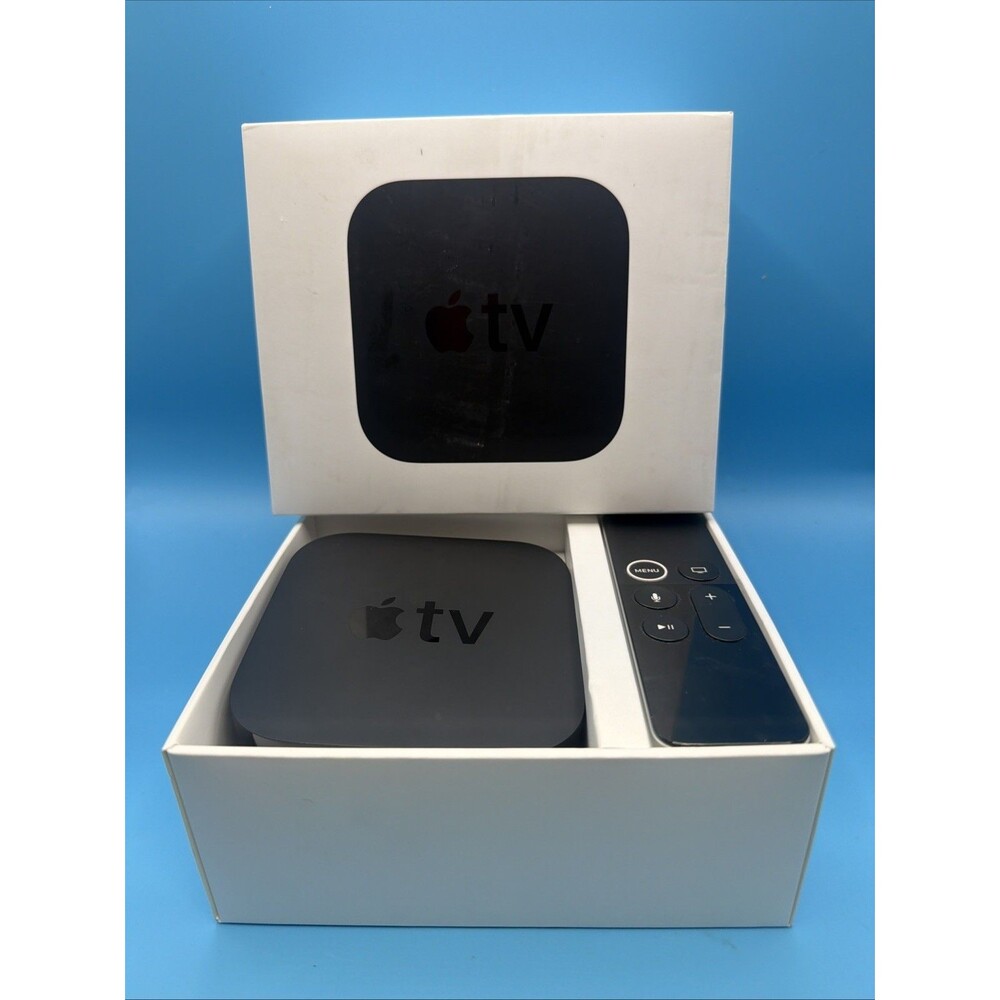 Apple TV 32GB 4K HD Media Streamer - Black (MQD22LL/A)